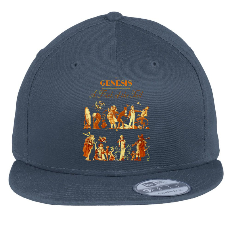 Genesis Trick Of The Tail Art Gift Shirt Flat Bill Snapback Cap by KIERRAMOORE | Artistshot