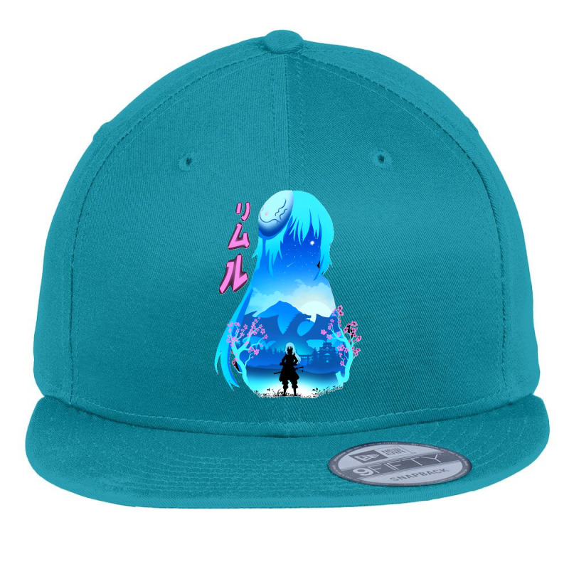 Rimuru Tempest Shadow And Cherry Blossom That Time I Got Reincarnated  Flat Bill Snapback Cap by cm-arts | Artistshot