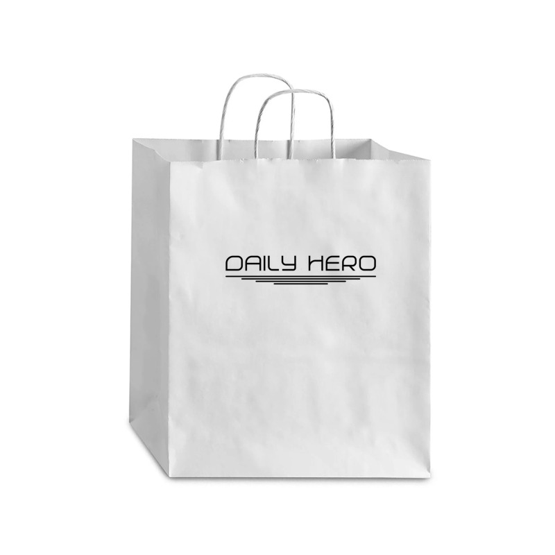 Daily Hero Debie Paper Bag - 10 X 5 X 13 | Artistshot