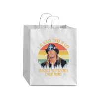 Men Women Michaels Male Singer Bret Songwriter Funny Men Fan Debie Paper Bag - 10 X 5 X 13 | Artistshot