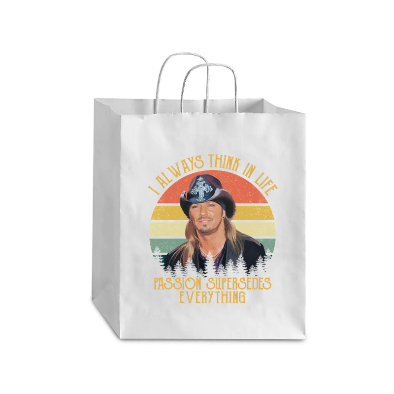 Men Women Michaels Male Singer Bret Songwriter Funny Men Fan Debie Paper Bag - 10 X 5 X 13 | Artistshot