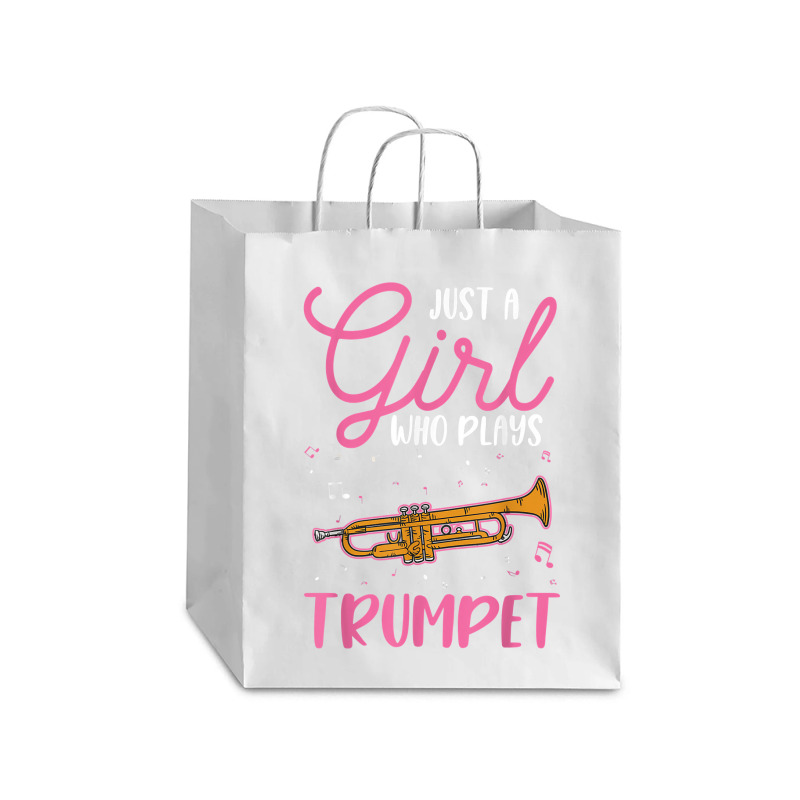 Trumpet Girl Trumpeter Trumpet Player T Shirt Debie Paper Bag - 10 X 5 X 13 | Artistshot