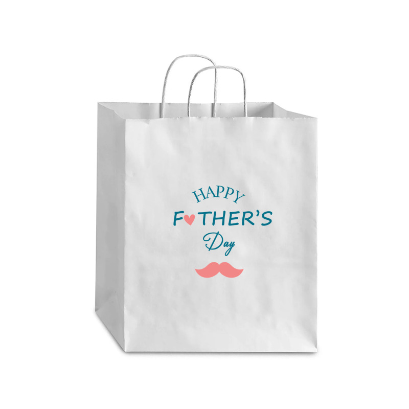 Happy Father's Day Dad Debie Paper Bag - 10 X 5 X 13 | Artistshot