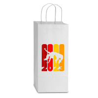 Hiphop Dancer Dancing In 2023 Breaking B Girl T Shirt Double Wine Paper Bag - 6 1/2 X 3 1/2 X 12 3/8 | Artistshot