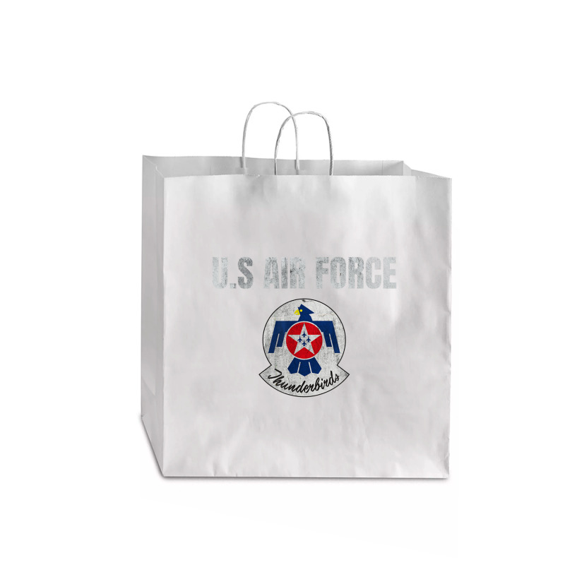 Usaf Thunderbirds T-shirts-u S Air Force Gifts Jumbo Paper Bag - 18 X 7 X 18 3/4 | Artistshot