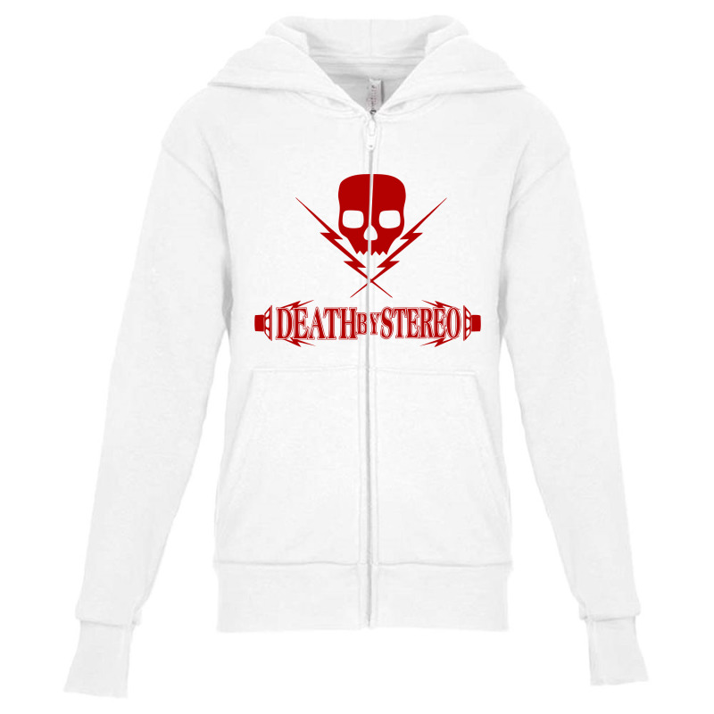 Death By Stereo Youth Zipper Hoodie by linamar | Artistshot