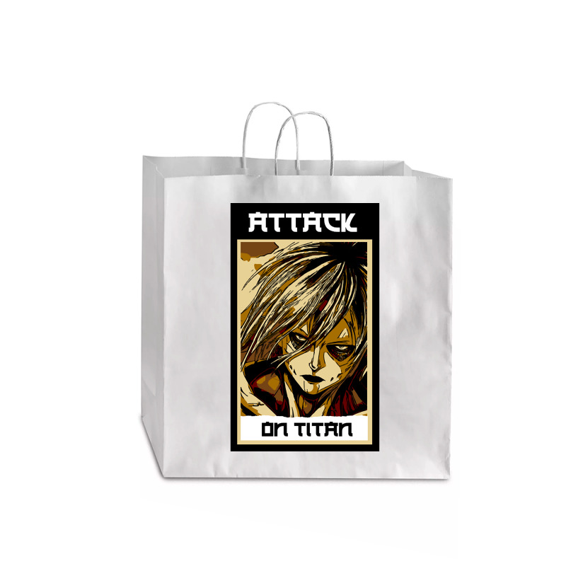 Female Titan-czuun Jumbo Paper Bag - 18 X 7 X 18 3/4 | Artistshot