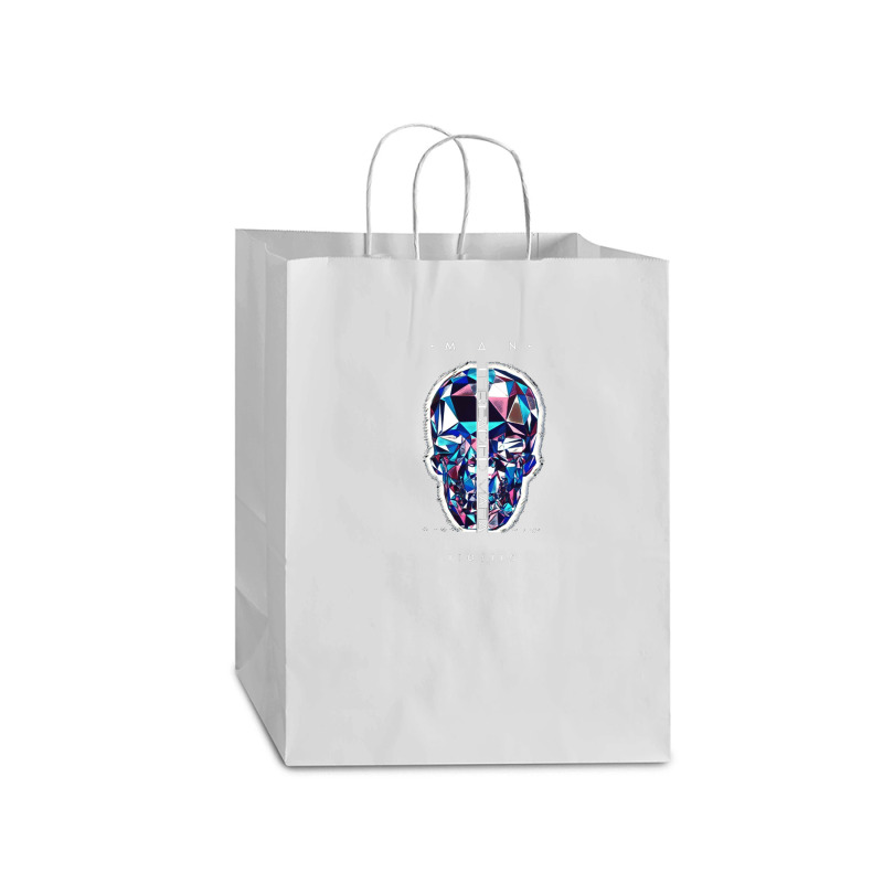 Skullhead Gothic Print 1 Mart Paper Bag -13 X 7 X 17 | Artistshot