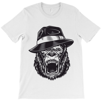Gorilla, Monkey, King Kong, Animals T-shirt Designed By Estore