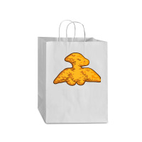 Dino Pterosaur Chicken Nugget Pattern Funny Dino Pterodactyl Mart Paper Bag -13 X 7 X 17 | Artistshot