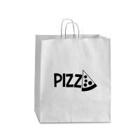 Hunger Salami 1 Piece Cut Out Delicious Pizza Fast Food Food Diet Unhe Queen Paper Bag - 16 X 6 X 19 1/4 | Artistshot