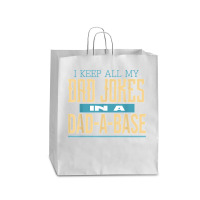 Fathers Day Dad Jokes Queen Paper Bag - 16 X 6 X 19 1/4 | Artistshot