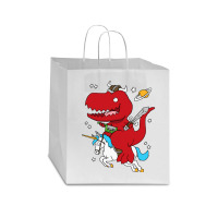 Dino Fantasy Star Paper Bag - 13 X 7 X 13 | Artistshot