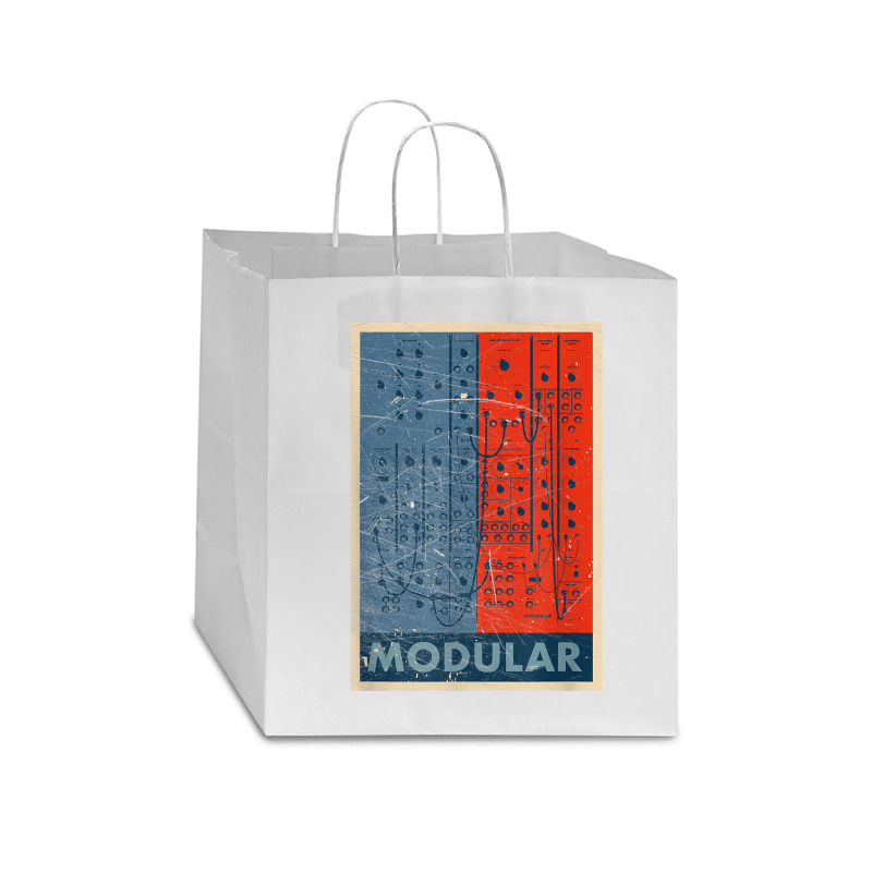 Modular Synthesizer Eurorack Nerd Gear Synth Moduls Star Paper Bag - 13 X 7 X 13 | Artistshot