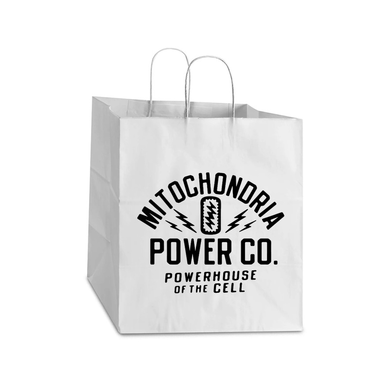 Mitochondria Powerhouse Take Out Paper Bag - 14 X 10 X 15 1/2 | Artistshot