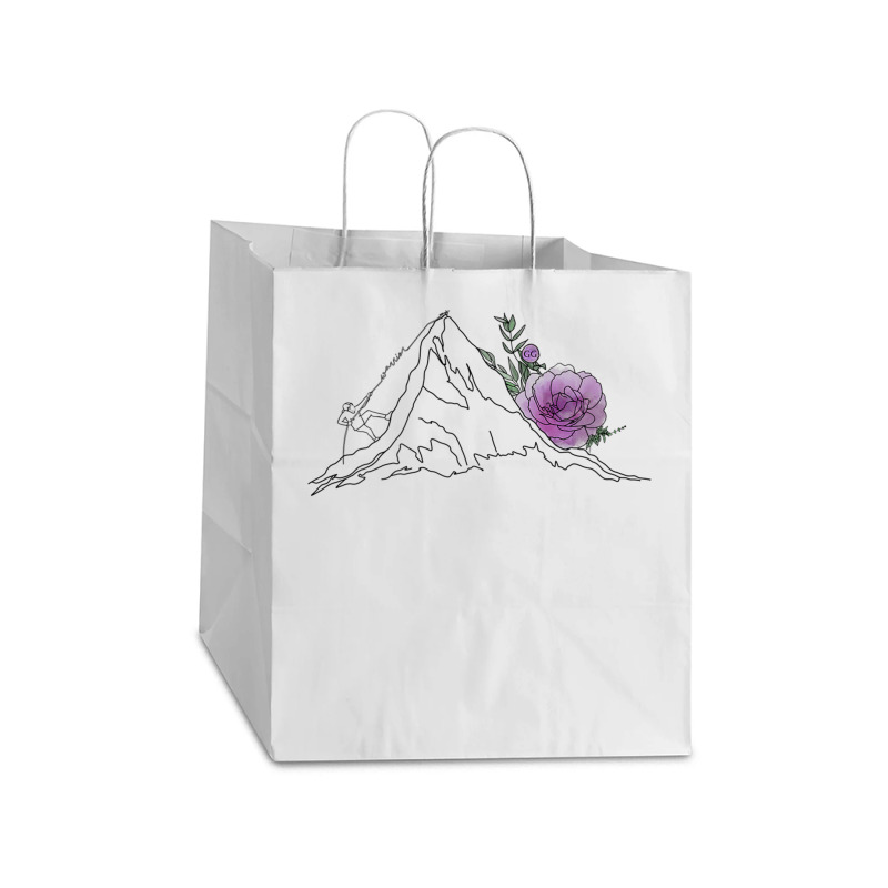 Warrior Woman Premium T Shirt Take Out Paper Bag - 14 X 10 X 15 1/2 | Artistshot