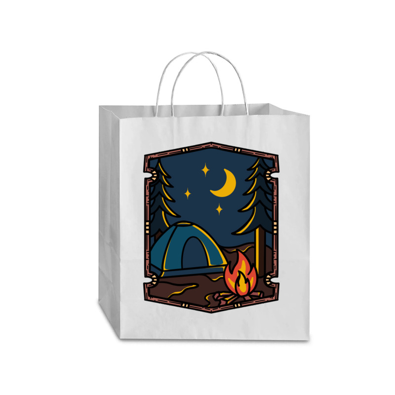 Campfire Session Traveler Paper Bag -13 X 6 X 15 3/4 | Artistshot