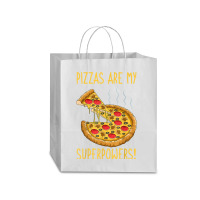 Pizza Superpower Slice Crust Neapolitan Pizzaiolo Pizzeria Traveler Paper Bag -13 X 6 X 15 3/4 | Artistshot