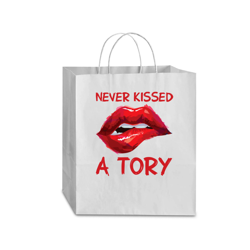 Never Kissed A Tory  3 Traveler Paper Bag -13 X 6 X 15 3/4 | Artistshot