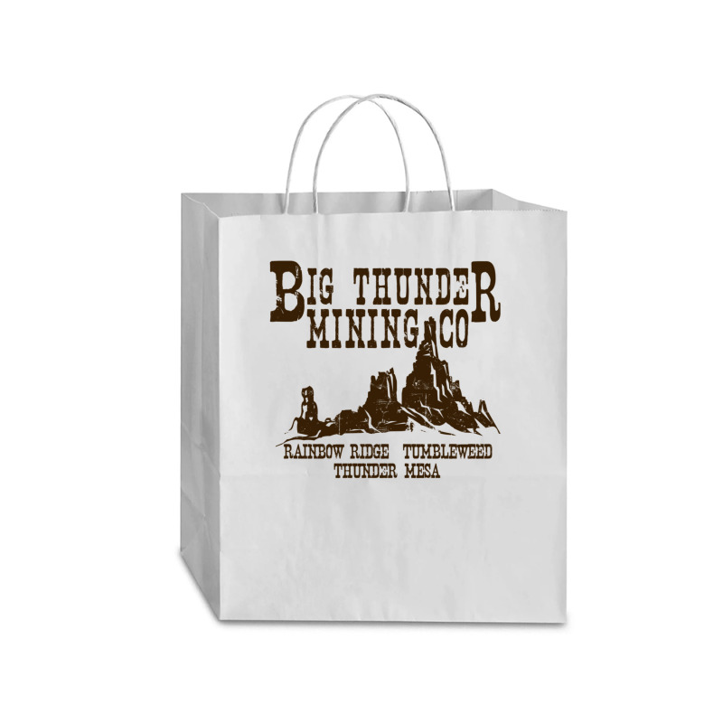 Big Thunder Mining Co Traveler Paper Bag -13 X 6 X 15 3/4 | Artistshot