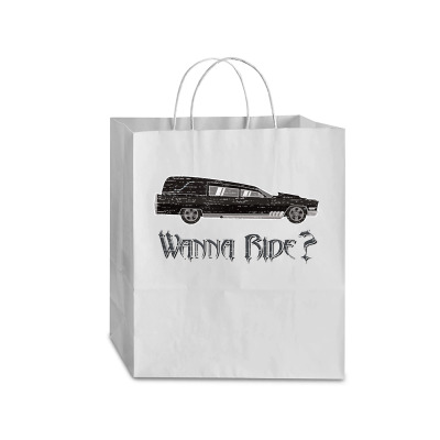 Funny Hearse Driver Funeral Director Mortuary Saying Traveler Paper Bag ...