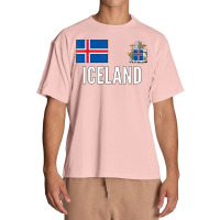 Iceland Soccer Football Jersey Fan Support Team Island T Shirt Urban Heavy T-shirt | Artistshot