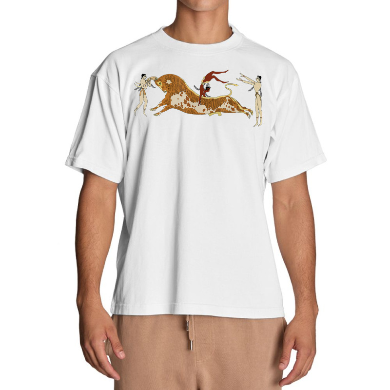 Minoan Bull Leaping T Shirt Urban Heavy T-shirt by aryanahjerich | Artistshot