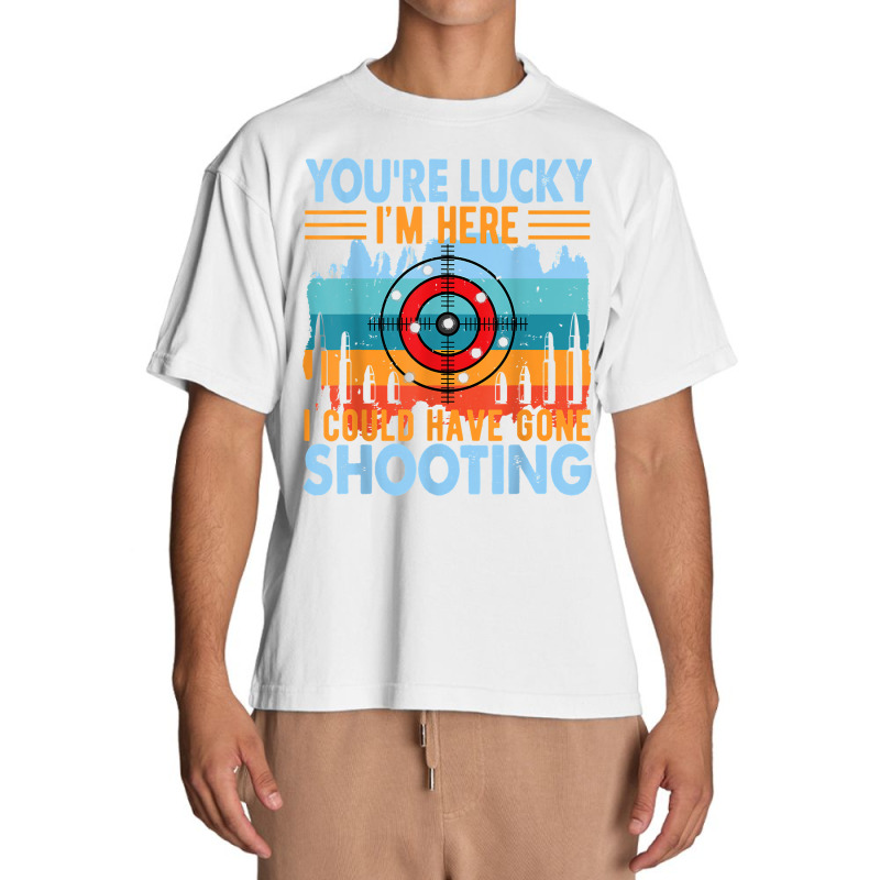 Shooting Range Target Shooter Practice Sheet Ammo T Shirt Urban Heavy T-shirt | Artistshot