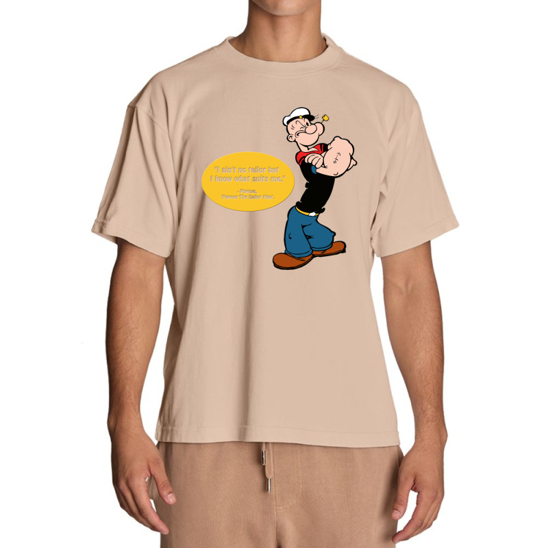 Popeye The Sailor Man Urban Heavy T-shirt by shurikenger | Artistshot