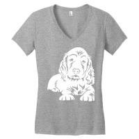 Cocker T  Shirt Cute Cocker Spaniel Gift T  Shirt Women's V-neck T-shirt | Artistshot