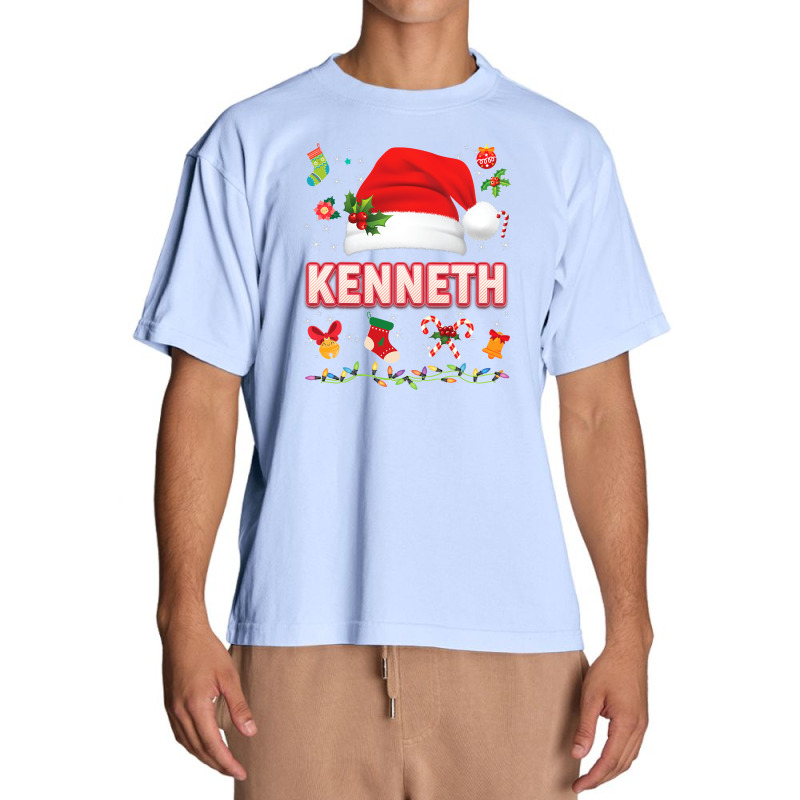 Thanksgiving Kenneth Santa Claus Hat Family Merry Christmas Xmas Costu Urban Heavy T-shirt | Artistshot