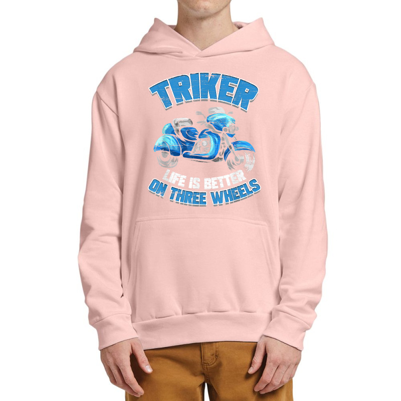 Triker Motorcycle Trike Motortrike Three Wheeler Biker Gift T Shirt Urban Pullover Hoodie by copedoire | Artistshot