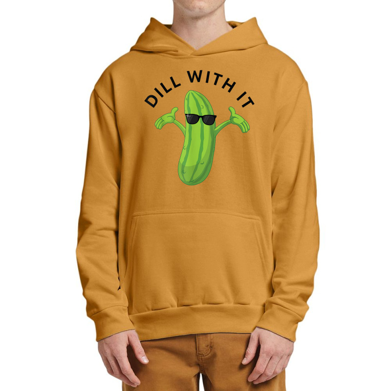 Dill With It Pickle Tee Humorous Gift T Shirt Urban Pullover Hoodie by norhannuchols | Artistshot