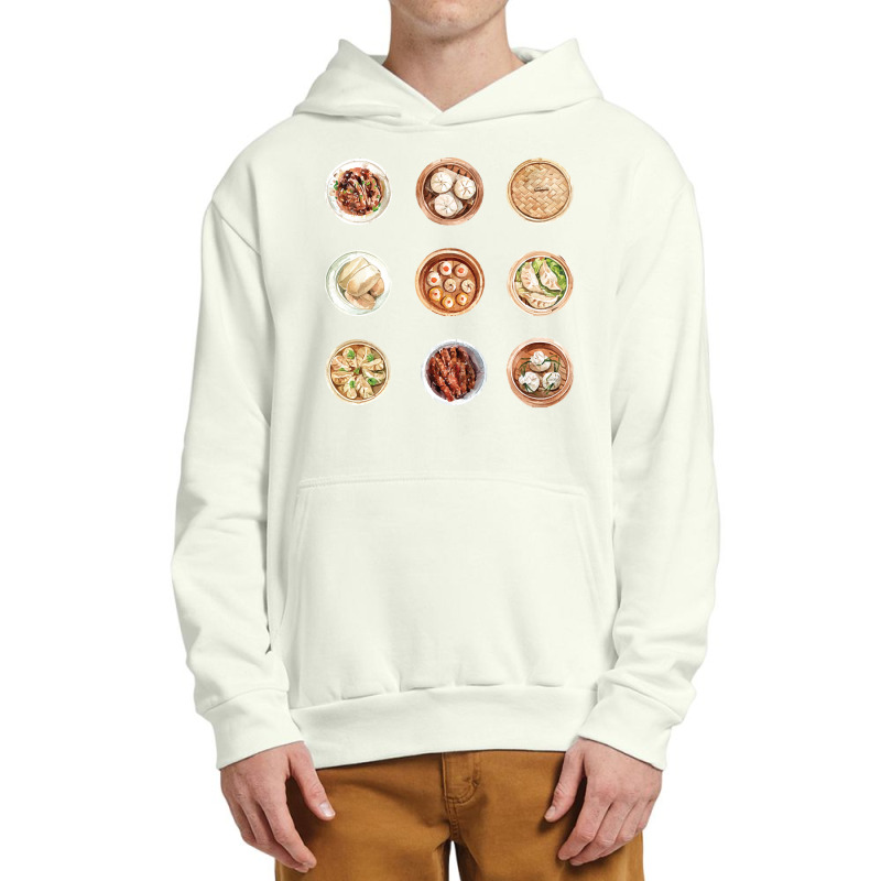 Assorted Chinese Cantonese Dim Sum T  Shirt Chinese Dim Sum Variety T Urban Pullover Hoodie | Artistshot