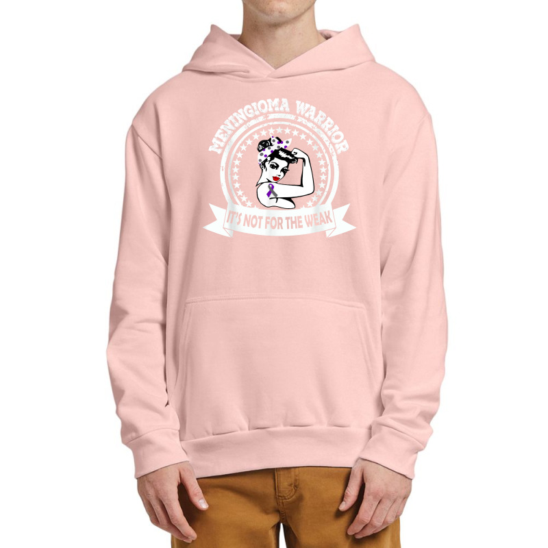 Meningioma Warrior Awareness Gift For Men Women T Shirt Urban Pullover Hoodie | Artistshot