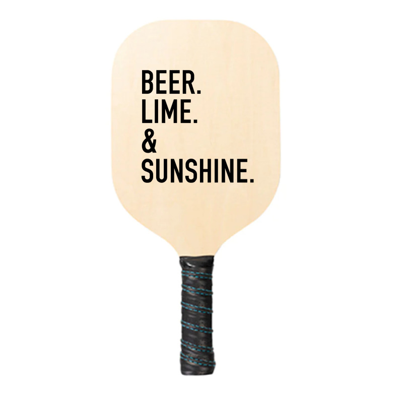 Beer Lime And Sunshine [tw] Pickleball Paddle | Artistshot