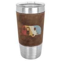 Camping Camping Retro Style Vintage Leatherette Tumbler | Artistshot