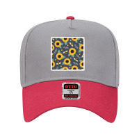 Modern Stylish Abstract Texture Repeating Geometric Tiles From Striped Adjustable Baseball Cap | Artistshot