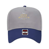 Iron Worker Funny Job Title Profession Birthday Worker Adjustable Baseball Cap | Artistshot