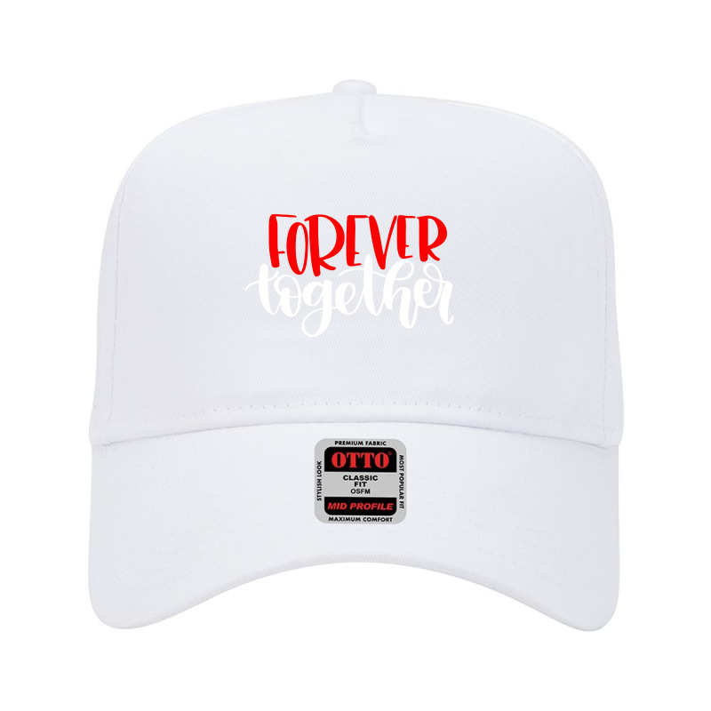 Forever Together Adjustable Baseball Cap by marceliana | Artistshot