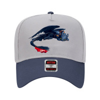 Night Dragon Fury Red Tail Adjustable Baseball Cap | Artistshot