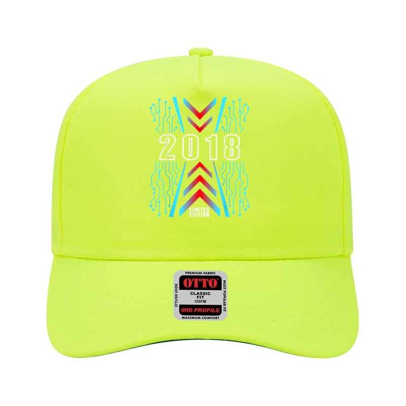 Birthday Year 2018 Limited Edition Gaming Gift Nerd Computer T Shirt Adjustable Baseball Cap by ReagerAero | Artistshot