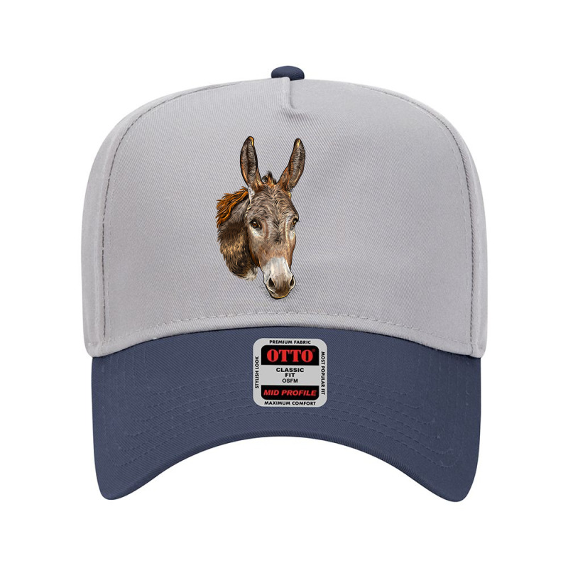 Andalusian Donkey Face Adjustable Baseball Cap | Artistshot