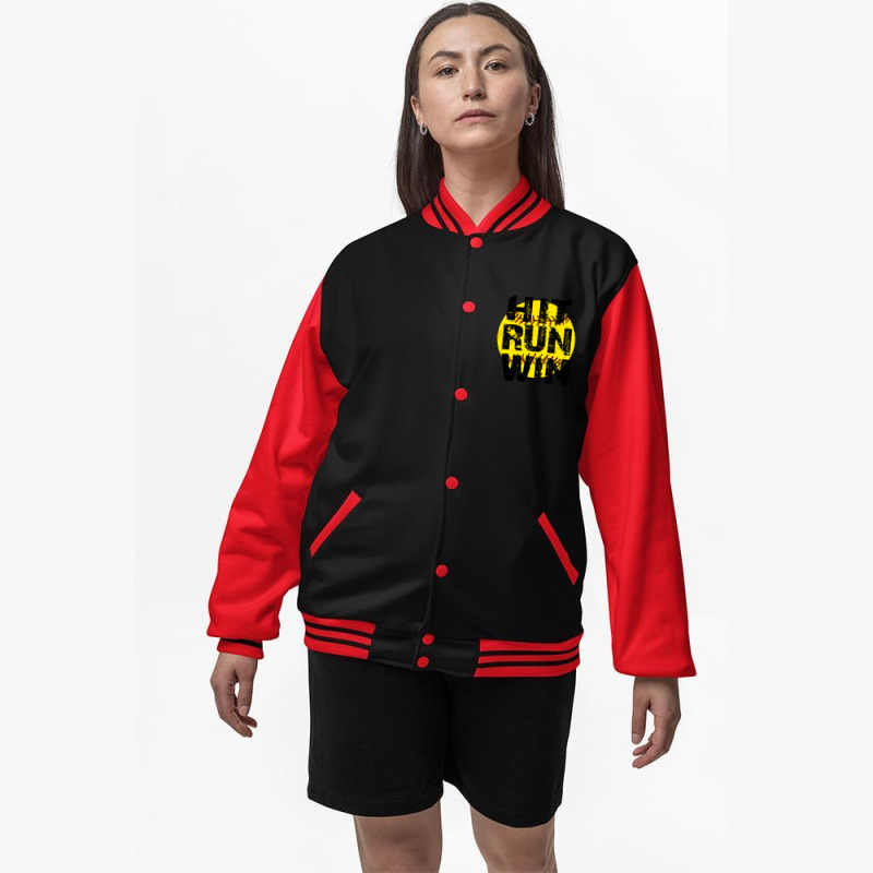 Hit Run And Win Bomber Jacket | Artistshot