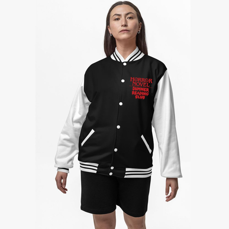 Horror Novel Reading Club Bomber Jacket by Rahmatika | Artistshot