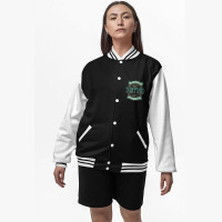 Surfing Catch The Wave Bomber Jacket | Artistshot