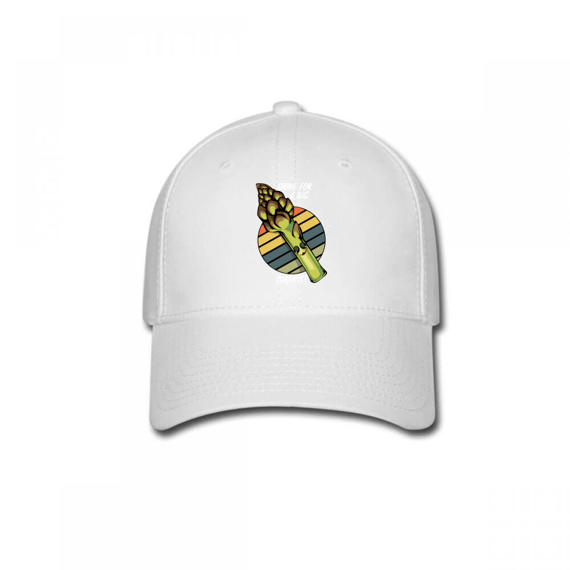 Asparagus Urine For A Big Surprise! Funny Vegetab Baseball Cap by siapsantuy | Artistshot