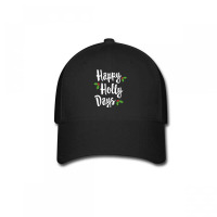 Happy Holly Days Festive Xmas Christmas Matching Family Baseball Cap | Artistshot