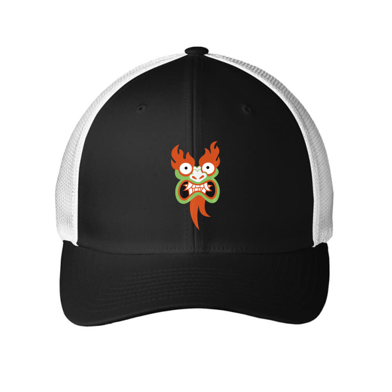 Cn Samurai Jack Aku Big Face Mesh cap by ngodieutrinh | Artistshot