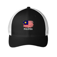 Vintage Malaysia Flag For Malaysian Gift T Shirt Mesh Cap | Artistshot